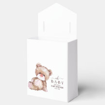 Teddybeer Baby Shower, Meisje Roze Beer Baby Showe