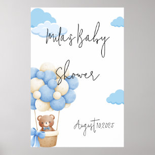 TEDDYBEER BABY SHOWER POSTER