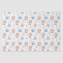 Teddybeer Baby shower Tissuepapier