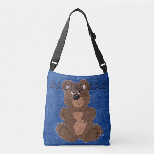 Teddybeer baby's tas (Voorkant)