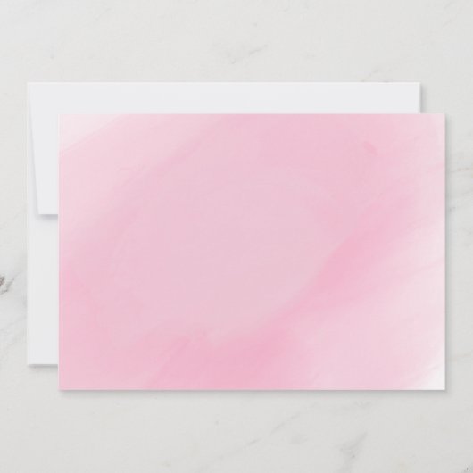 Teddybeer Babyshower Uitnodigingen (Achterkant)