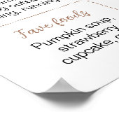 Teddybeer ballon Beary eerste jaar mijlpaal teken Poster (Hoek)