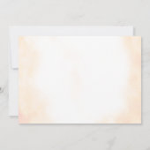 Teddybeer Ballon Beary Eerste Verjaardagsfeest Kaart (Achterkant)