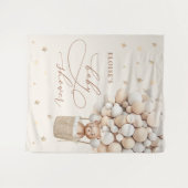 Teddybeer Ballon Neutrale Beerly Wait Baby Shower Wandkleed (Voorkant (horizontaal))