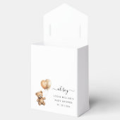 Teddybeer Ballonnen baby shower Genderneutraal Bedankdoosjes (Geopend)