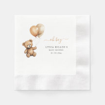 Teddybeer Ballonnen baby shower Geslacht neutraal