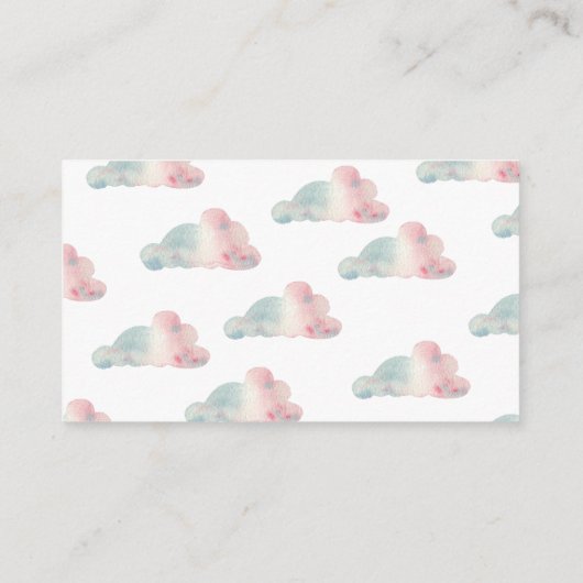 Teddybeer ballonnen - Hoe groot is mama's buik Informatiekaartje (Achterkant)