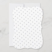 Teddybeer Beary Schattige Baby Shower Uitnodiging (Achterkant)