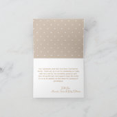 Teddybeer Blauw Hart & Ballon Baby Jongen Douche Bedankkaart (Binnen)