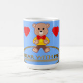 Teddybeer Blauw Koffiemok (Center)
