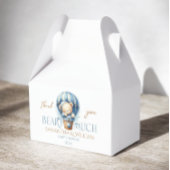 Teddybeer Blauwe Hete Luchtballon Bedankdoosjes