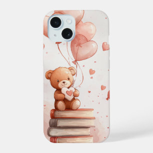 Teddybeer & Boeken iPhone 15 Case