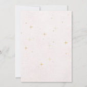 teddybeer bruine ballonnen baby shower kaart (Achterkant)