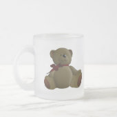 Teddybeer Cartoon Matglas Koffiemok (Links)