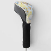 Teddybeer Dasiy Tuin Patroon (2) Golfheadcover (Schuin)