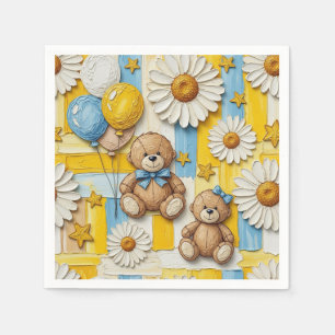 Teddybeer Dasiy Tuinpatroon (11) Servet