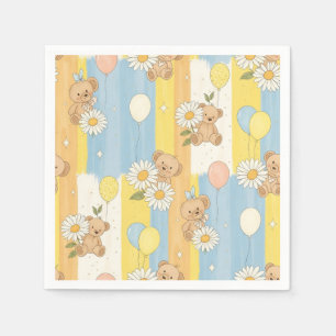 Teddybeer Dasiy Tuinpatroon (12) Servet
