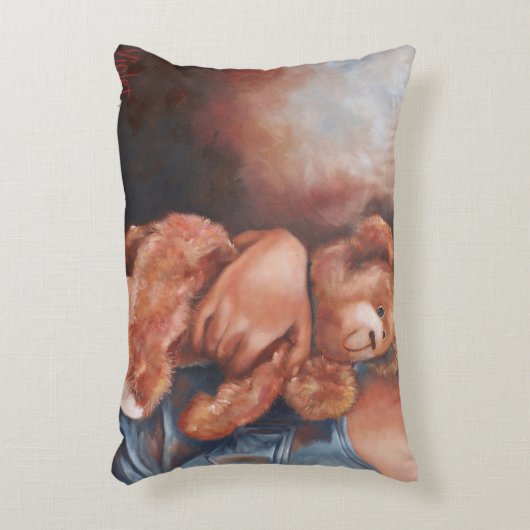 Teddybeer Decoratief Kussen (Voorkant(Verticaal))