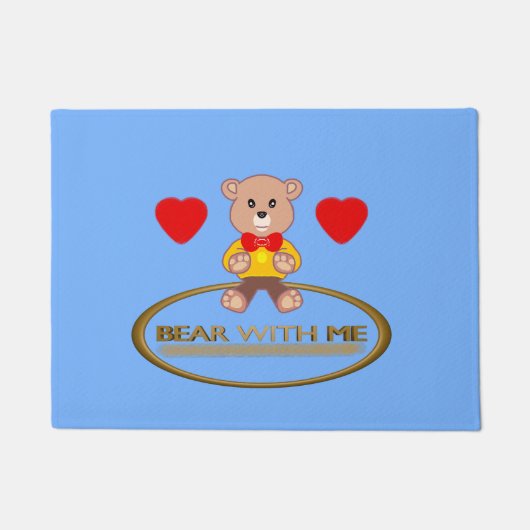 Teddybeer deurmat (Voorkant)