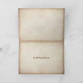 teddybeer door haard kaart (Binnen)