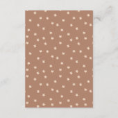 Teddybeer Eerste Verjaardagsfeestje Bedankkaart (Achterkant)