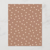 Teddybeer eerste verjaardagsfeestje budget uitnodi (Achterkant)