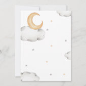 Teddybeer en Boho Rainbow Baby shower Kaart (Achterkant)