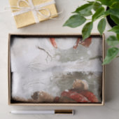 Teddybeer en sneeuwpop tissuepapier (Geschenk)