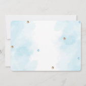 Teddybeer Foto Uitnodiging (Achterkant)