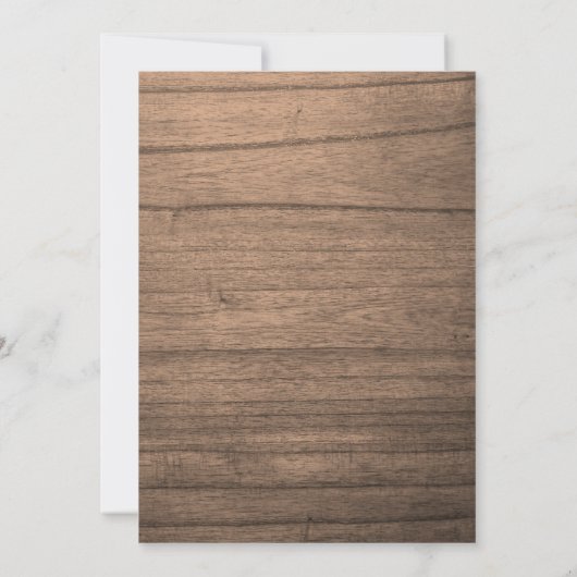 Teddybeer Genderonthulling uitnodiging Jongen of M (Achterkant)