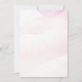 teddybeer Geslacht onthullen viering uitnodiging (Achterkant)