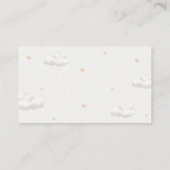 Teddybeer geslachtsneutrale luier Raffle Enclosure Informatiekaartje (Achterkant)