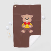 Teddybeer golfhanddoek (Insitu)