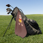 Teddybeer golfhanddoek (Groen)