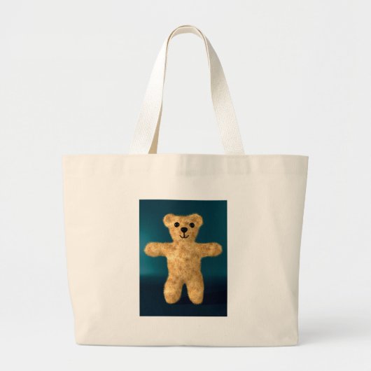 Teddybeer Grote Tote Bag (Voorkant)