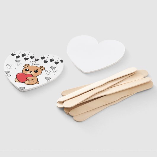 Teddybeer Handwaaier (Niet-gemonteerd)