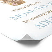 Teddybeer Hete Luchtballon Envelope Station Poster (Hoek)