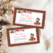 Teddybeer Hoe groot is de buik van mama Informatiekaartje