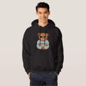 teddybeer hoodie (Voorkant volledig)