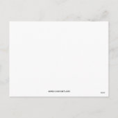 Teddybeer houdt van hart Valentijns Feestdagenkaart (Achterkant)