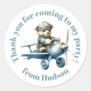 Teddybeer in een Sticker