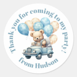Teddybeer in een Sticker