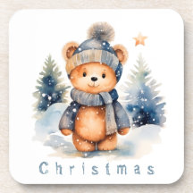 Teddybeer in het bos, gepersonaliseerd