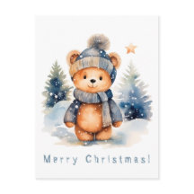 Teddybeer in het bos, gepersonaliseerd