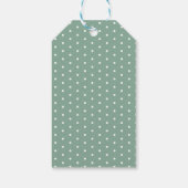 Teddybeer Jongens Baby Shower Cadeaulabel (Achterkant)