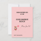 Teddybeer Kaart (Achterkant)