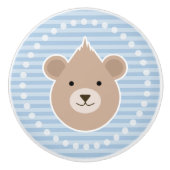Teddybeer Keramische Knop (Voorkant)