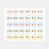 Teddybeer Kinder kleding naam Labels (Vel)