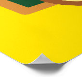 Teddybeer Klasposters Poster (Hoek)