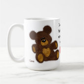 Teddybeer knuffel - 15 oz. Mok (Links)